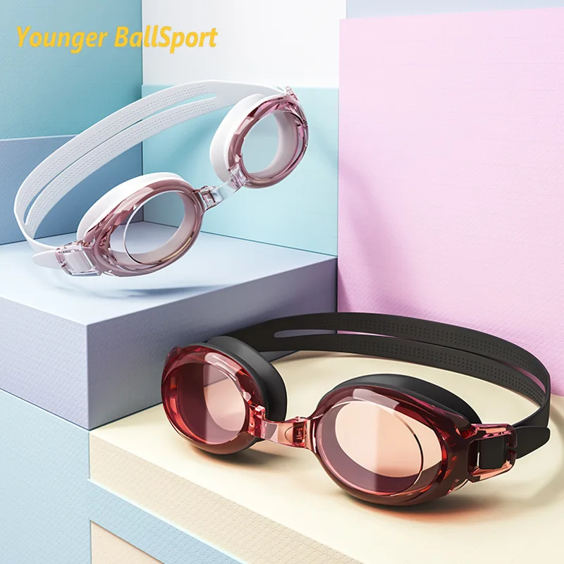 Swim Goggles Anti Fog Uv - قصر النظر نظارات السباحة للنساء قبعة