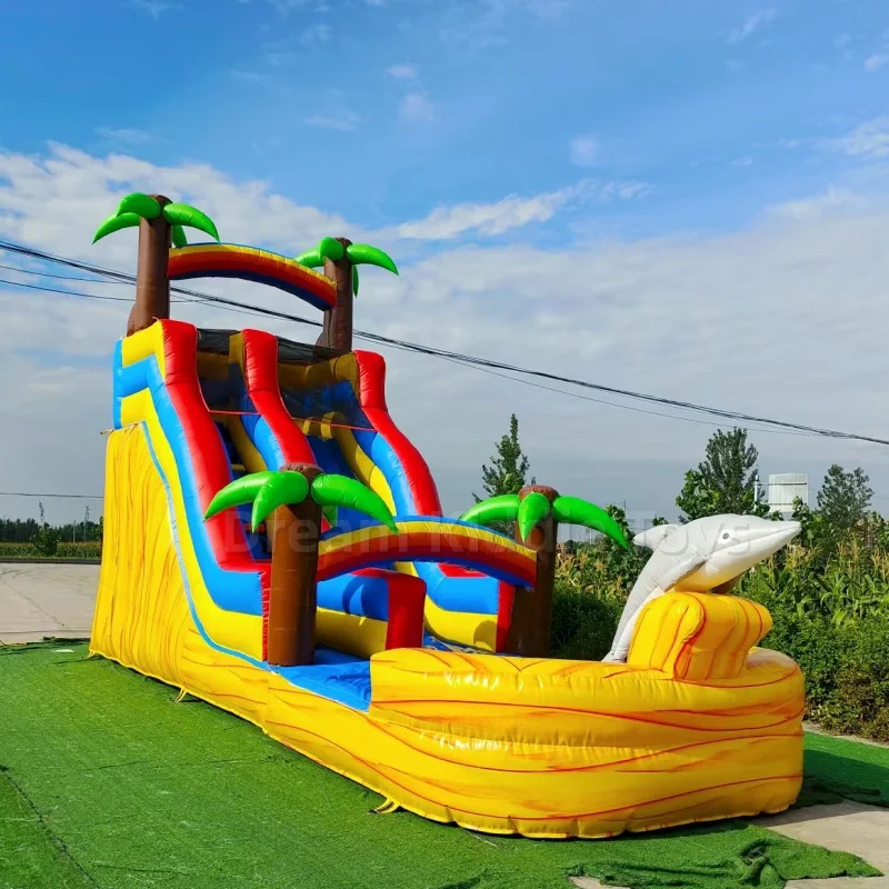 Water Slide Inflatable - زحليقة مائية قابلة للنفخ بتصميم دولفين