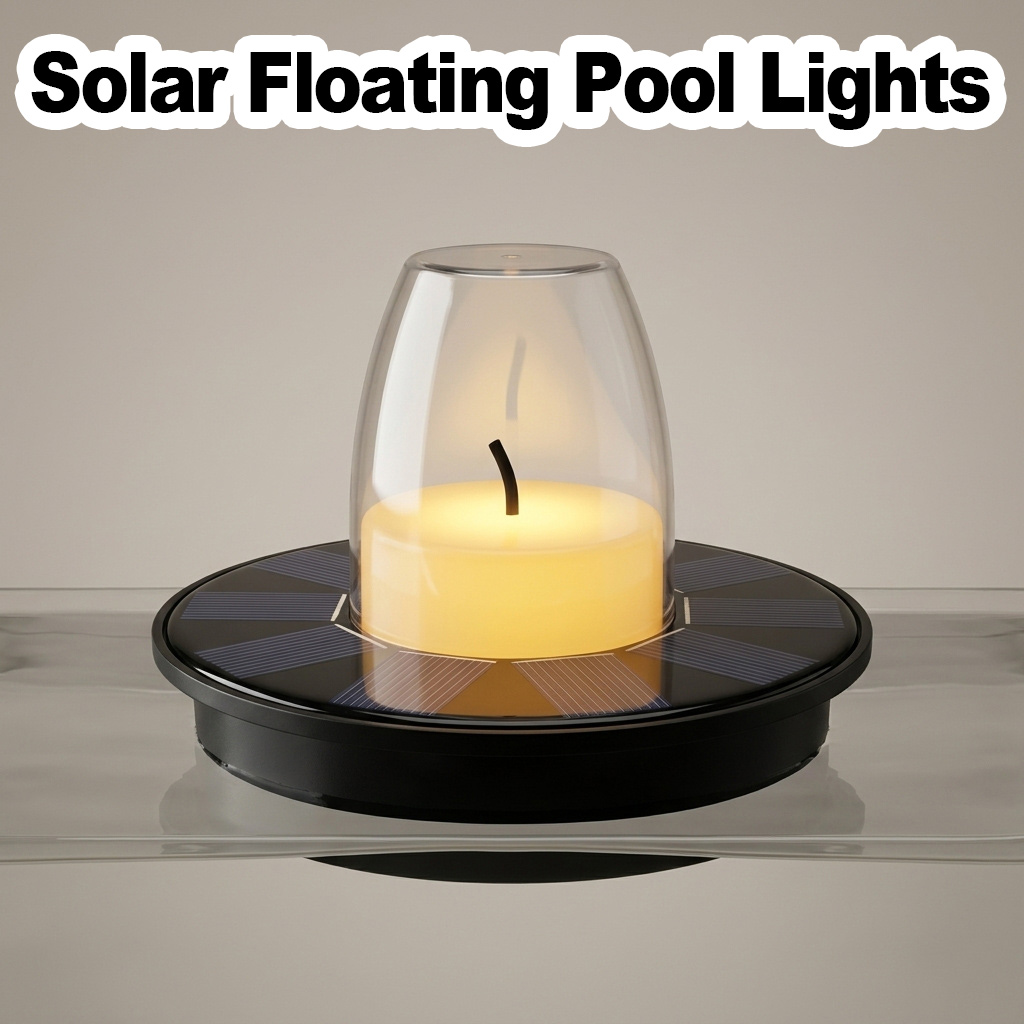Pool Light Solar Rechargeable - أضواء حمام السباحة العائمة، شحن شمسي