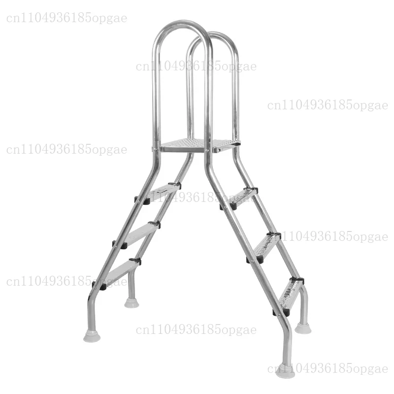Pool Ladder Above Ground - سلم مزدوج الجوانب من الفولاذ المقاوم