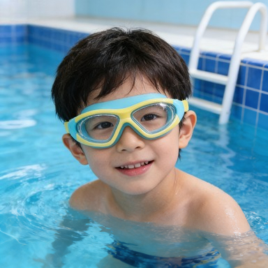Swim Goggles Anti Fog Uv - نظارات سباحة للأطفال عالية الوضوح مقاومة