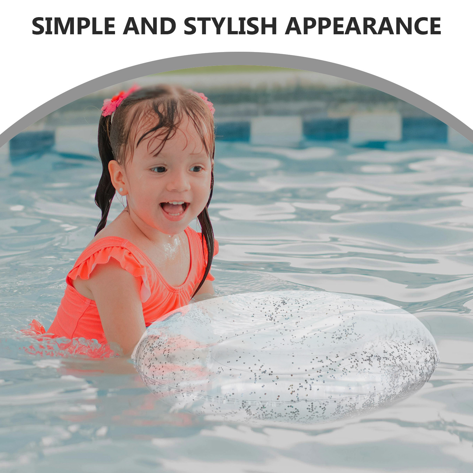 Pool Float Ring Inflatable - حلقة سباحة قابلة للنفخ من البولي