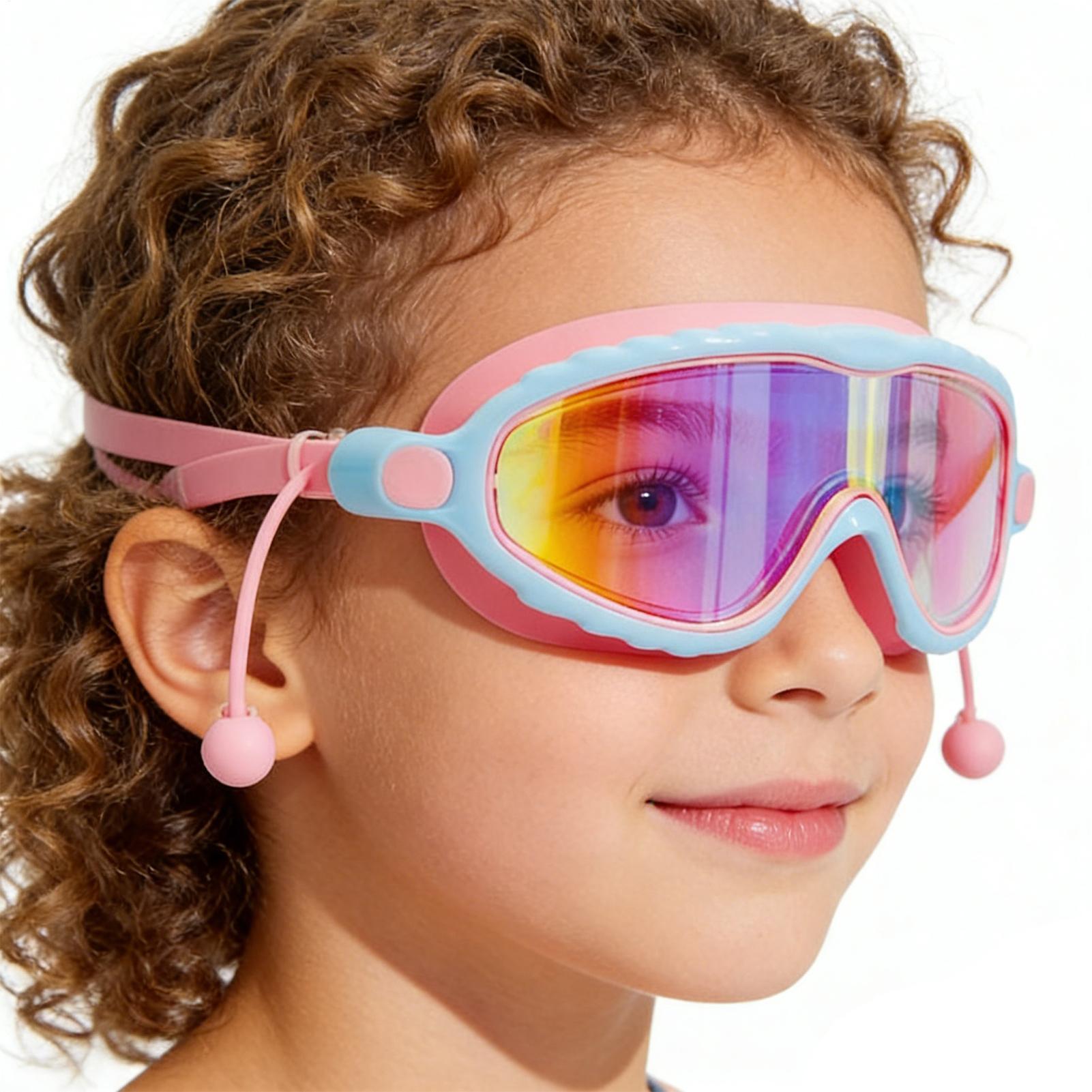 Swim Goggles Anti Fog Uv - نظارات سباحة للأطفال مضادة للضباب وحماية