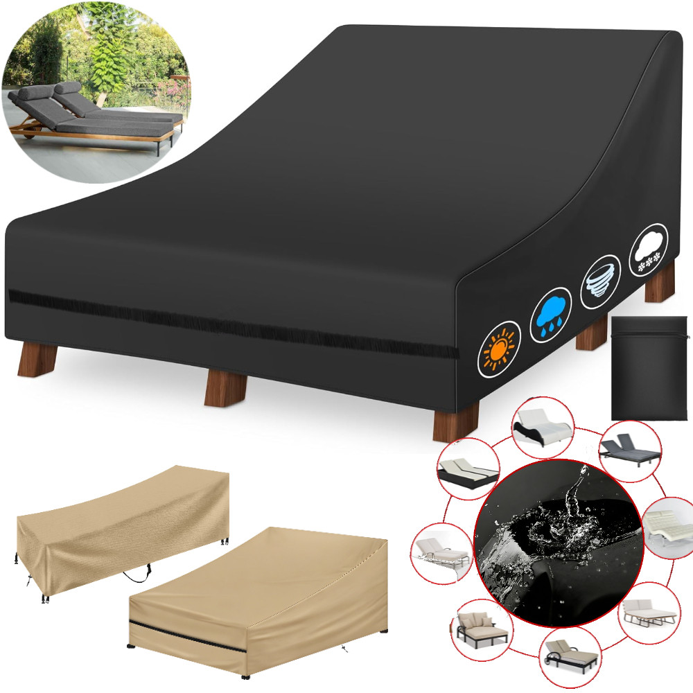 Pool Cover Waterproof - غطاء مقاوم للماء لسرير استلقاء خارجي