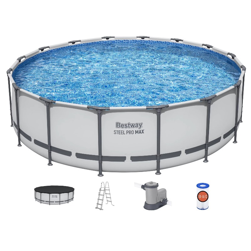 حوض سباحة فوق الأرض من ستيل بر - مراجعة Pool Ladder Above Ground وسعره