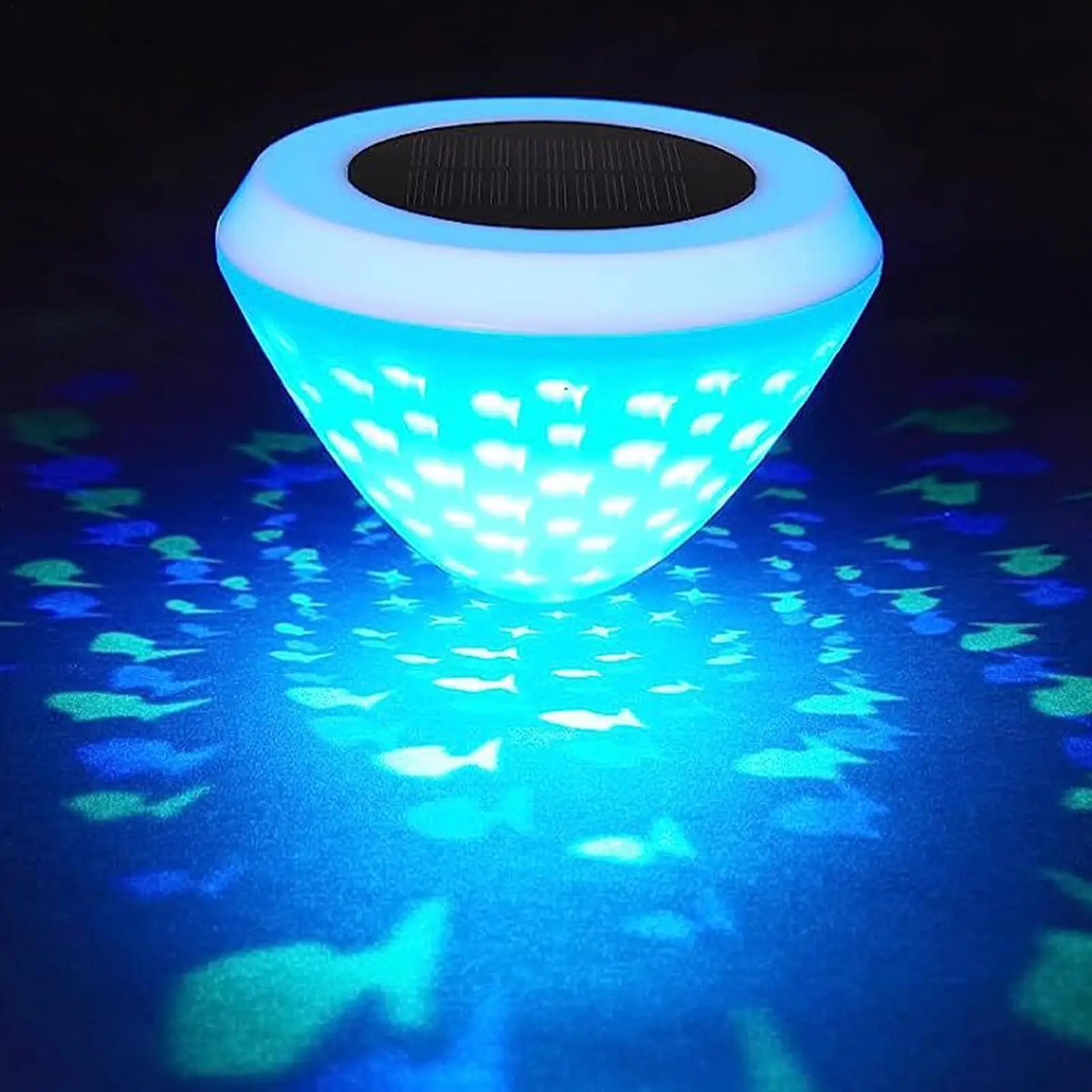 أضواء عائمة مقاومة للماء متغير - مراجعة Pool Light Solar Rechargeable وسعره
