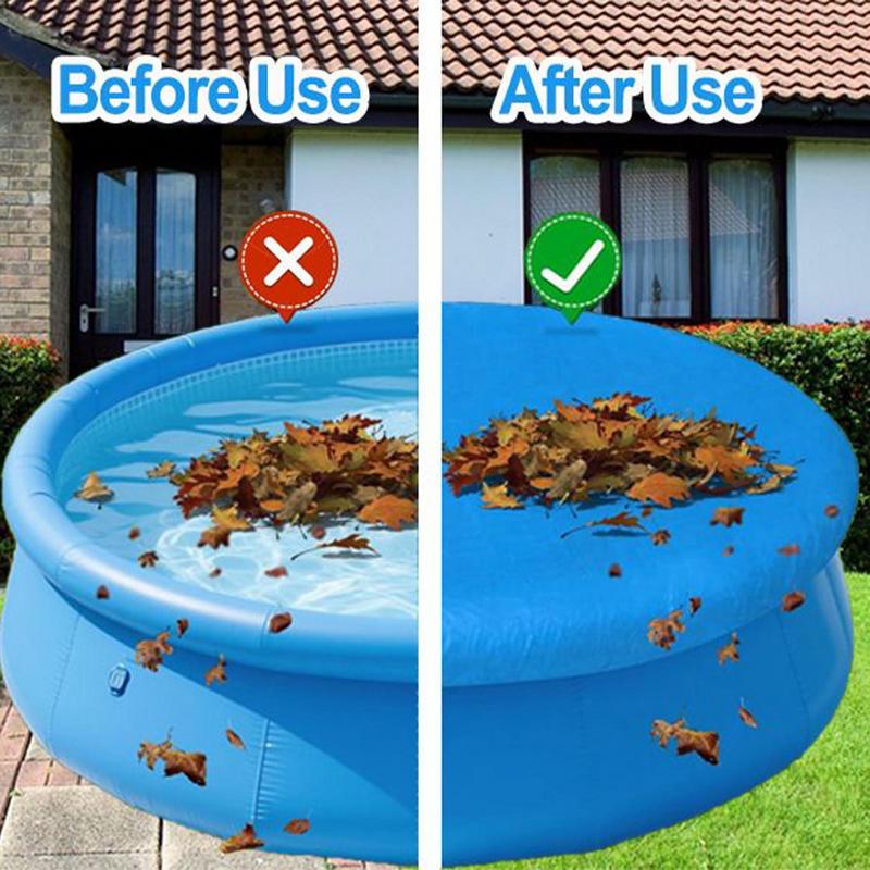 غطاء حمام سباحة دائري مقاوم لل - مراجعة Pool Cover Waterproof وسعره