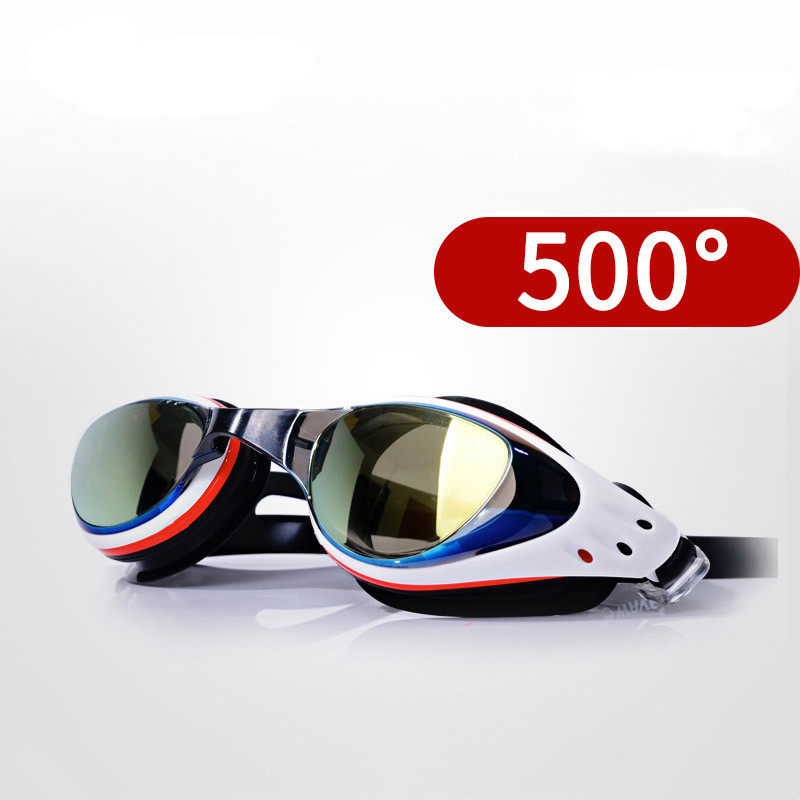 المهنية قصر النظر نظارات سباحة - مراجعة Swim Goggles Anti Fog Uv وسعره