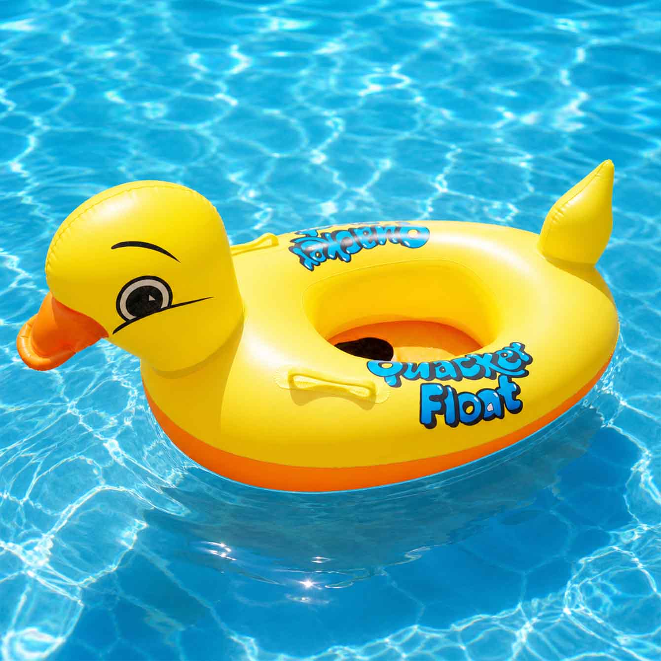 عوامة بطة قابلة للنفخ للسباحة  - مراجعة Pool Float Ring Inflatable وسعره