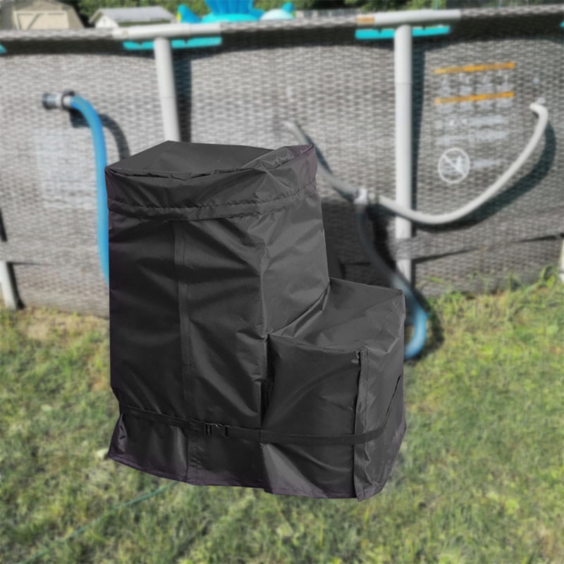 غطاء مضخة حمام السباحة لفلتر ا - مراجعة Pool Cover Waterproof وسعره