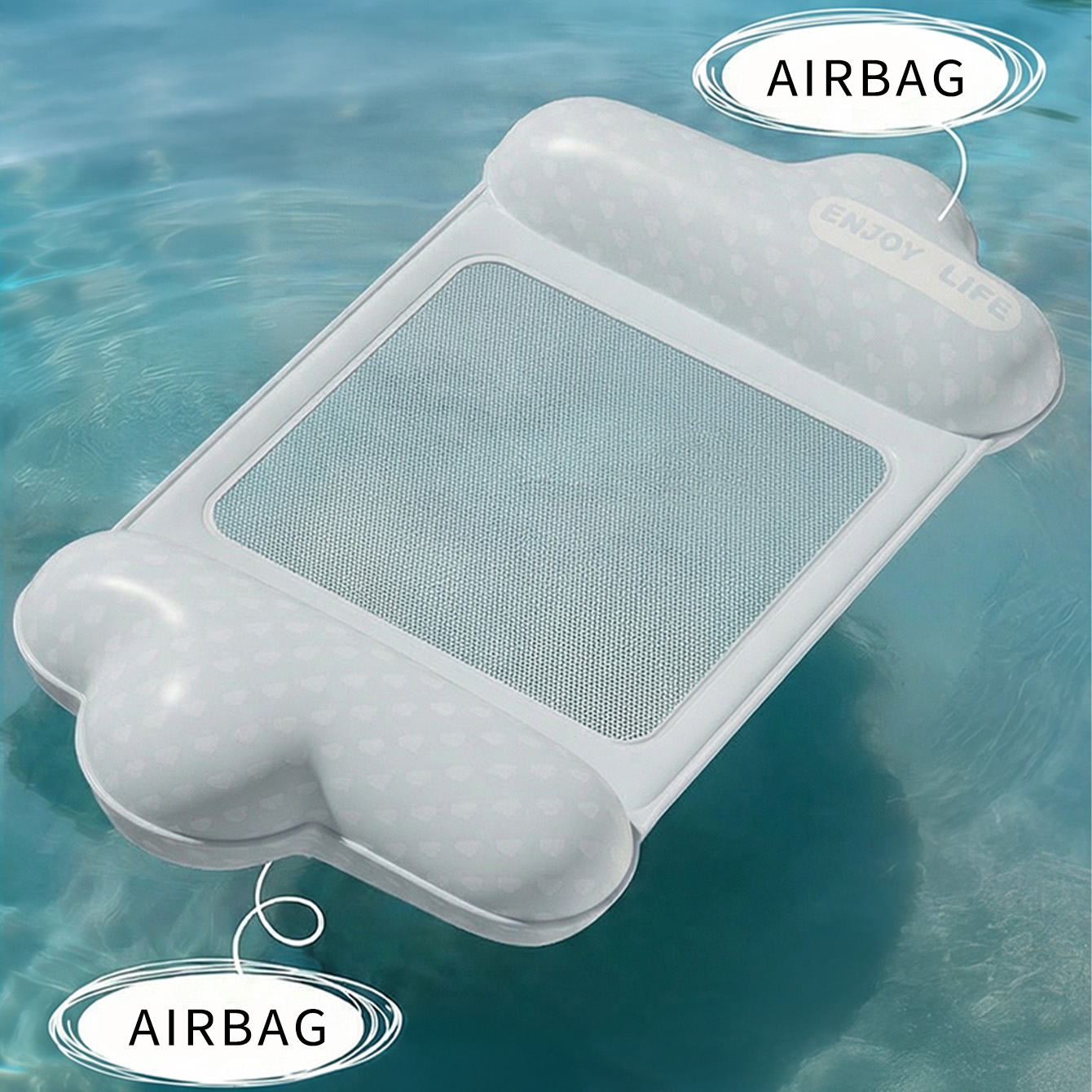 1 قطعة عوامة مسبح قابلة للنفخ، - مراجعة Pool Lounger Inflatable وسعره