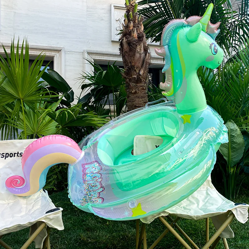 حلقة سباحة يونيكورن قابلة للنف - مراجعة Pool Float Ring Inflatable وسعره