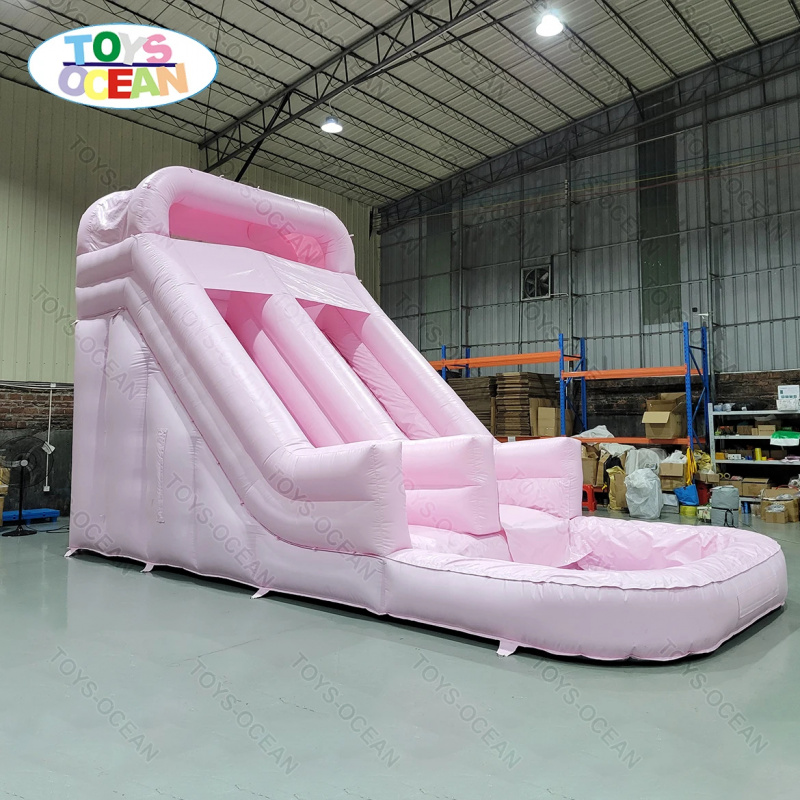 زحليقة مائية قابلة للنفخ بمسار - مراجعة Water Slide Inflatable وسعره