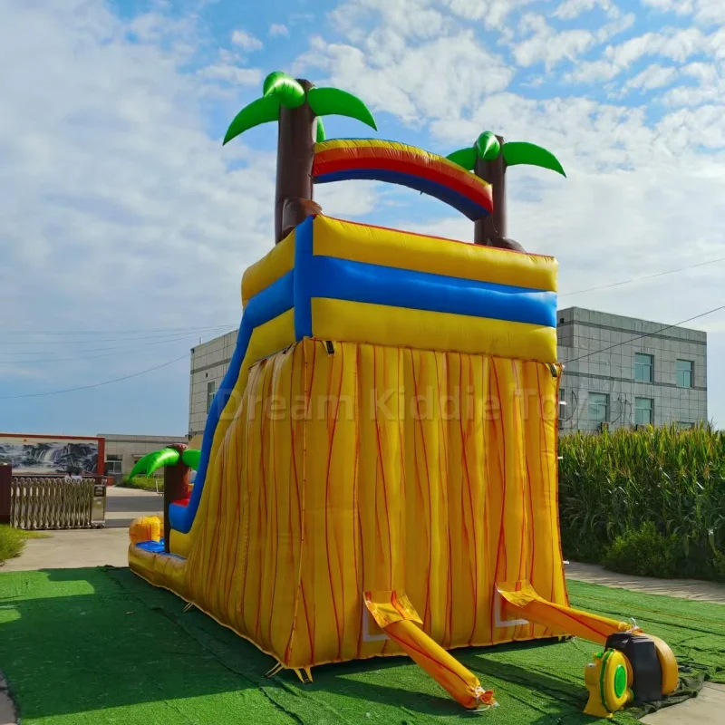 زحليقة مائية قابلة للنفخ بتصمي - مراجعة Water Slide Inflatable وسعره