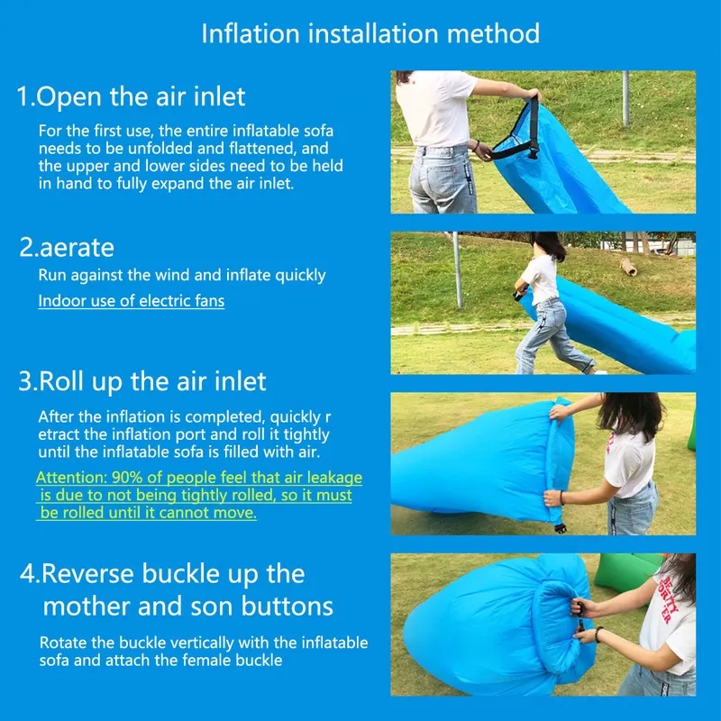 أريكة هوائية محمولة قابلة للنف - مراجعة Pool Lounger Inflatable وسعره