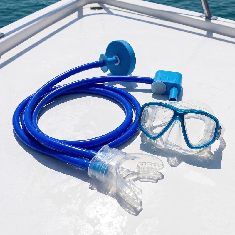 قناع تنفس جاف للغوص العميق وال - مراجعة Snorkel Mask Full Face وسعره