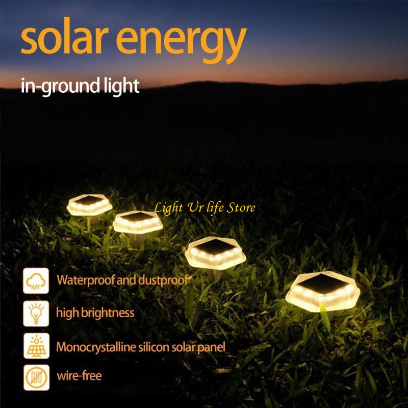 63HA ضوء أرضي يعمل بالطاقة الش - مراجعة Pool Light Solar Rechargeable وسعره