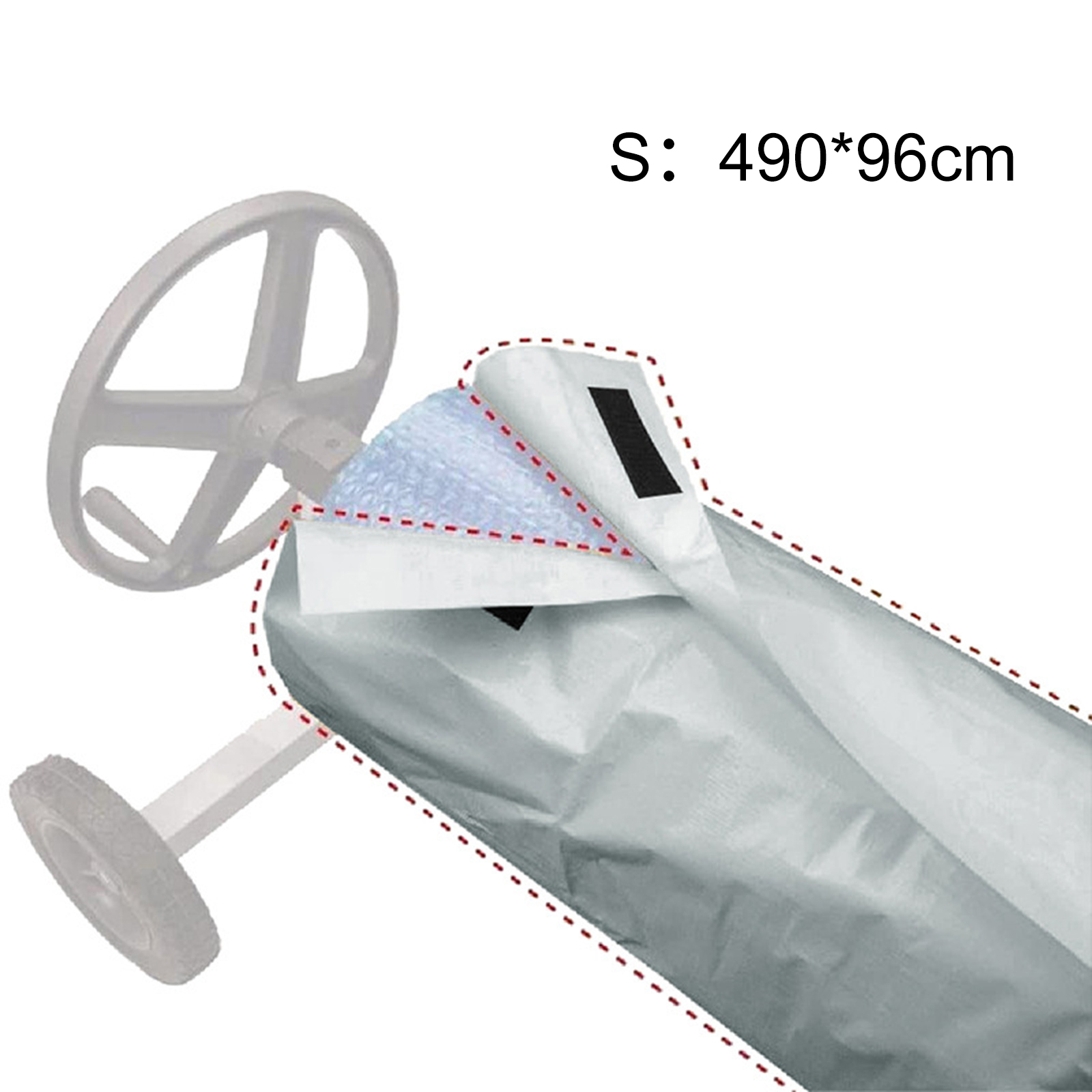 غطاء واقي للفائف الشمسية الخاص - مراجعة Pool Cover Waterproof وسعره