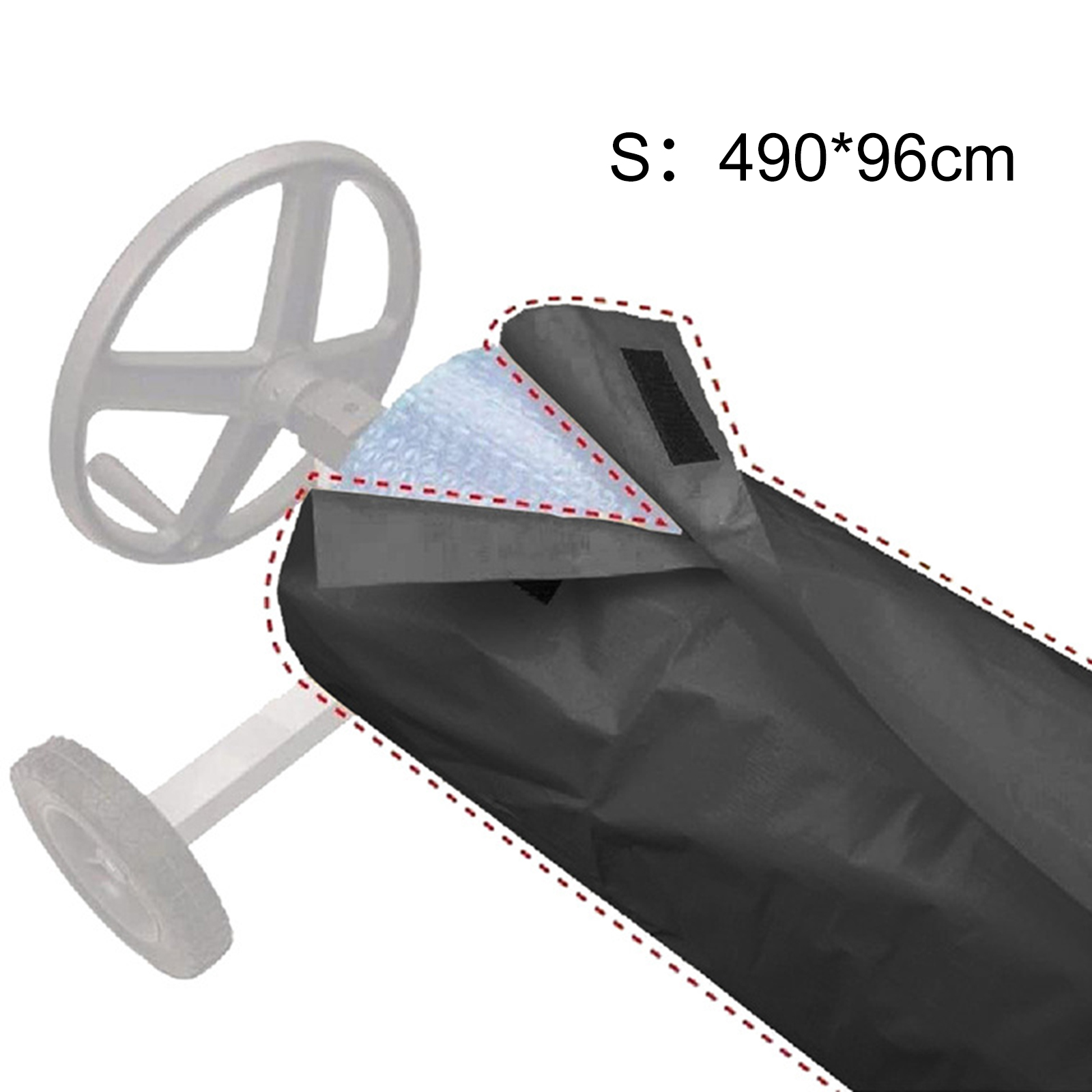 غطاء واقي للفائف الشمسية الخاص - مراجعة Pool Cover Waterproof وسعره