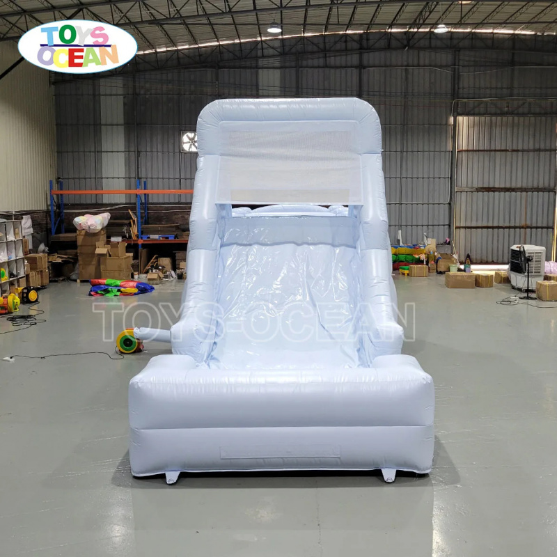 زحليقة مائية قابلة للنفخ بيضاء - مراجعة Water Slide Inflatable وسعره