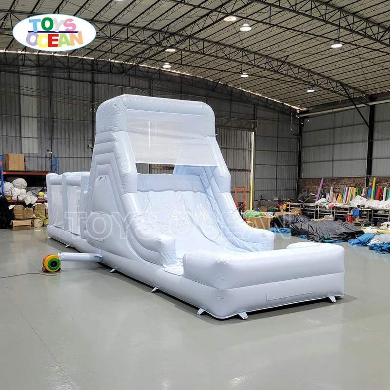زحليقة مائية قابلة للنفخ بيضاء - مراجعة Water Slide Inflatable وسعره