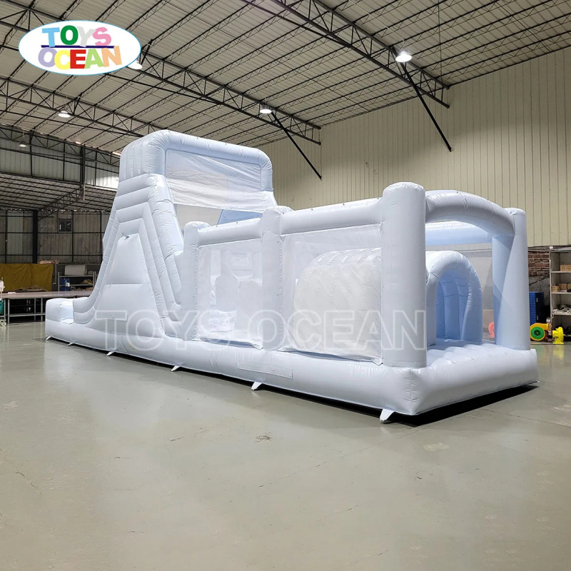 زحليقة مائية قابلة للنفخ بيضاء - مراجعة Water Slide Inflatable وسعره