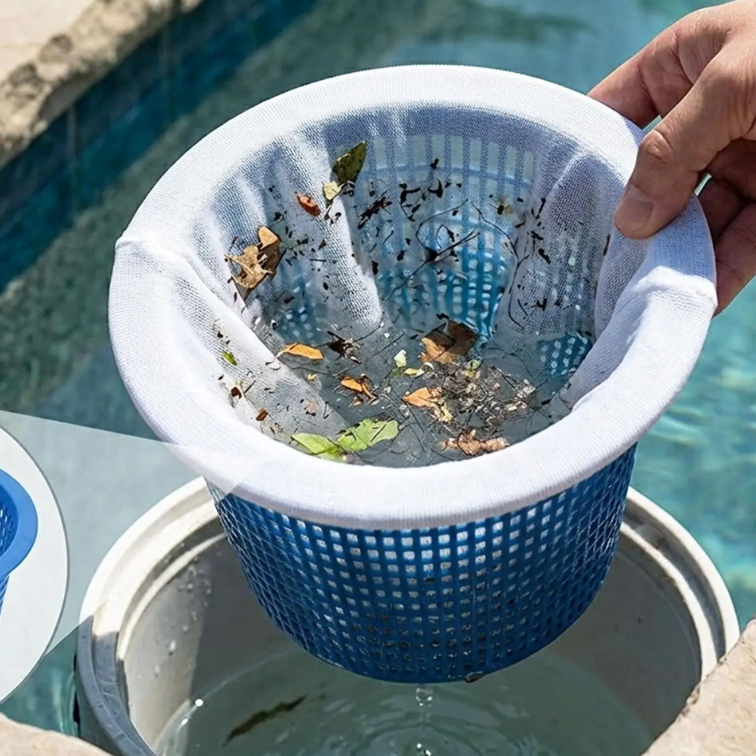 شبكة تصفية قابلة لإعادة الاستخ - مراجعة Pool Skimmer Net وسعره