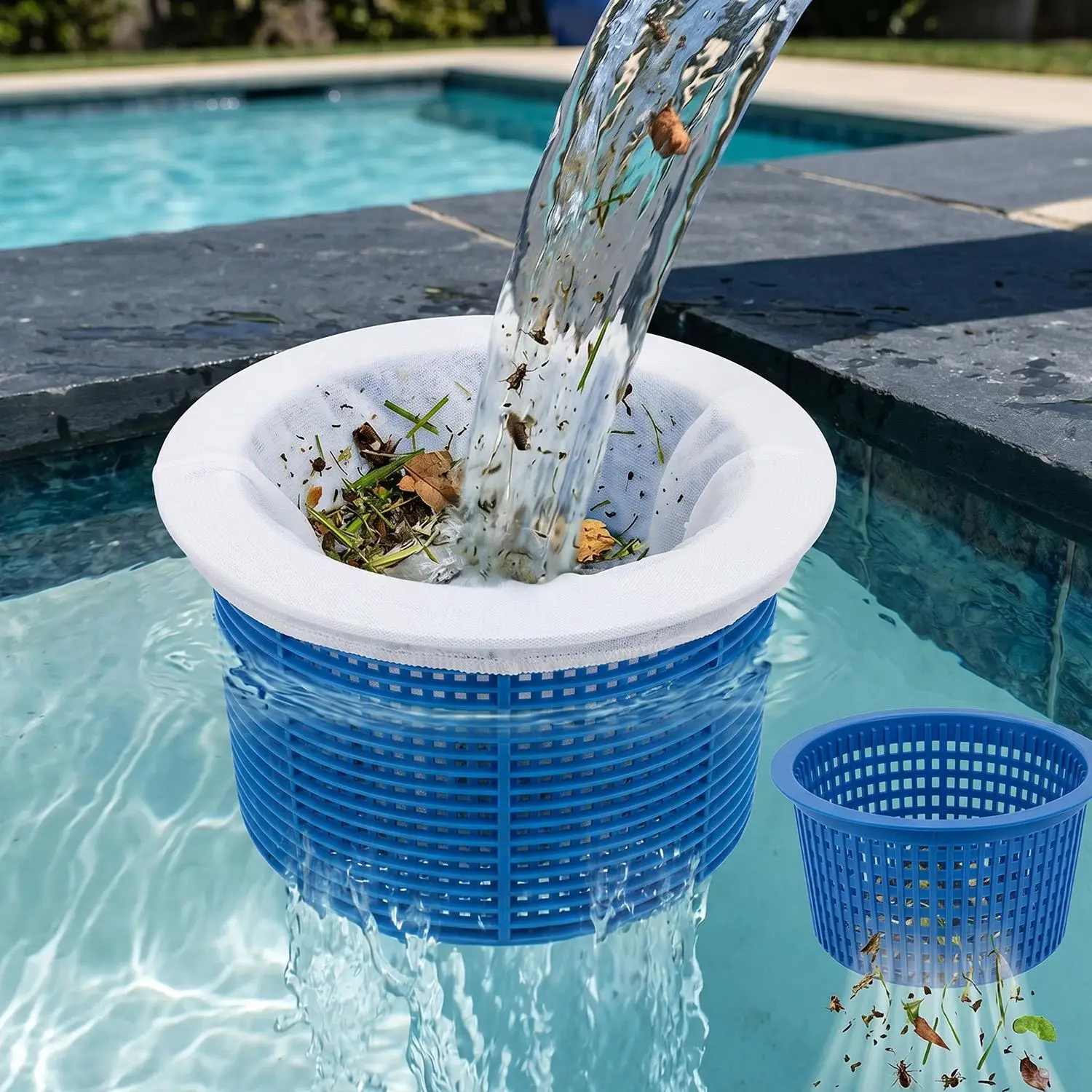 شبكة تصفية قابلة لإعادة الاستخ - مراجعة Pool Skimmer Net وسعره
