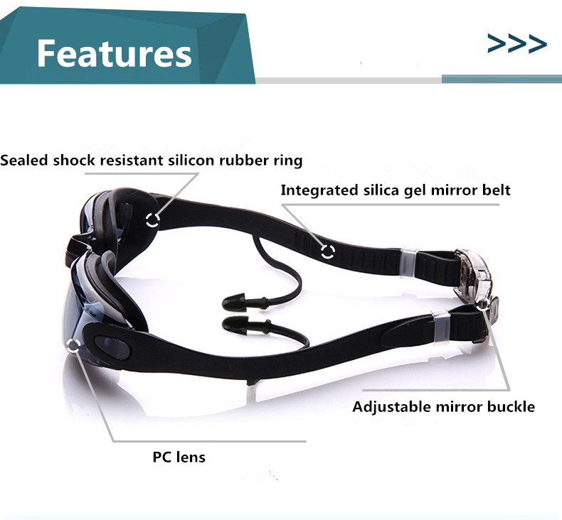 نظارات السباحة للكبار نظارات ح - مراجعة Swim Goggles Anti Fog Uv وسعره