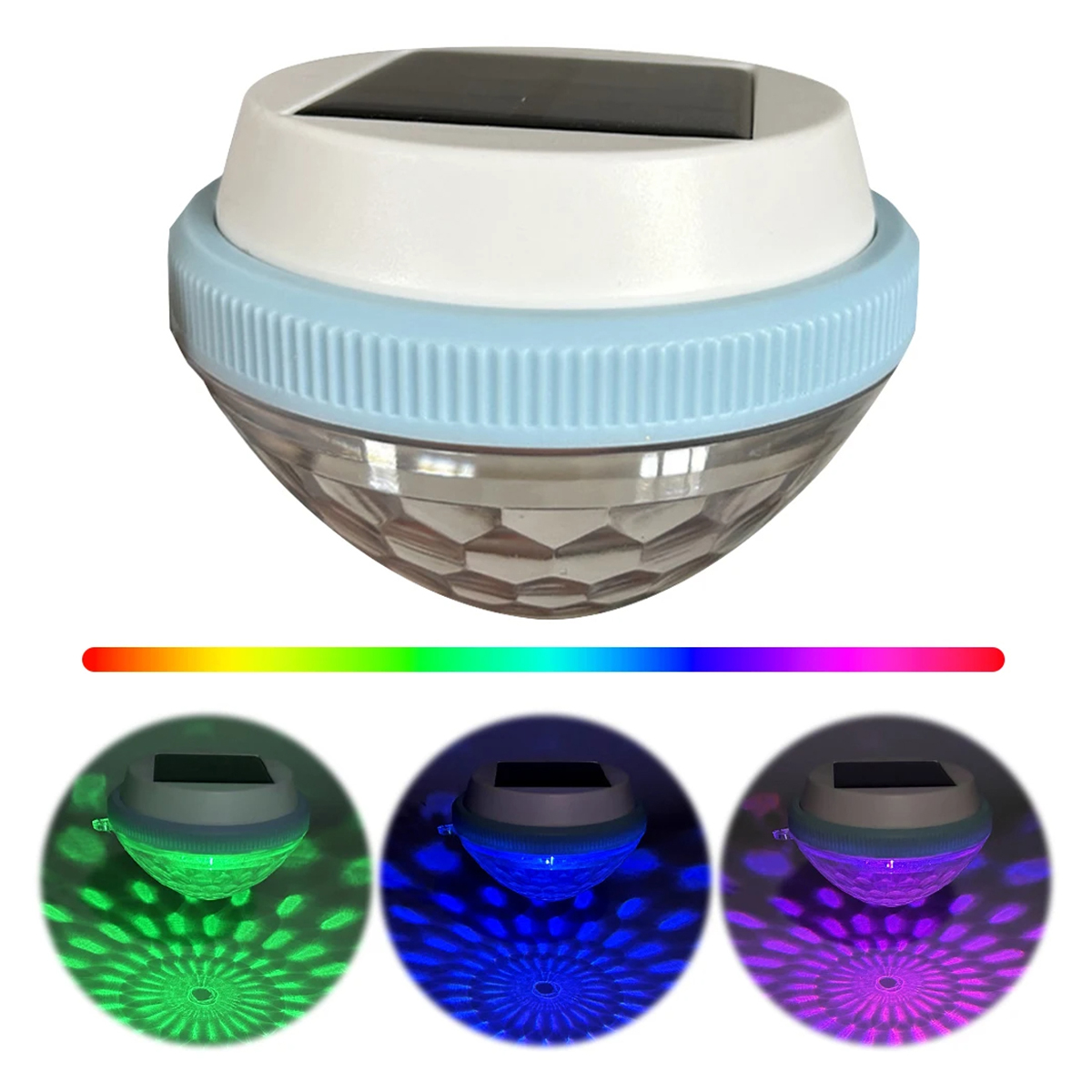 الطاقة الشمسية العائمة إضاءة ح - مراجعة Pool Light Solar Rechargeable وسعره