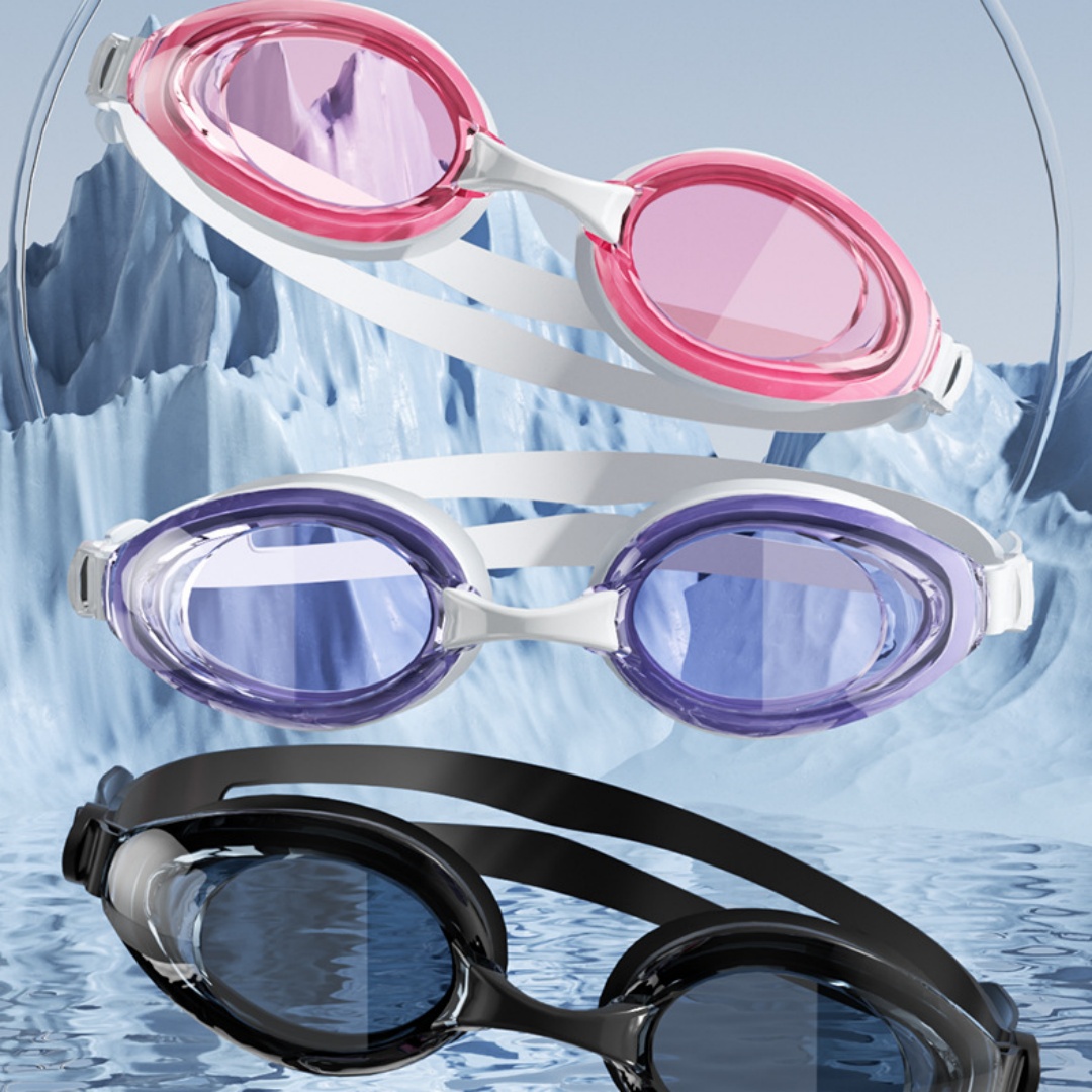 نظارات سباحة احترافية للبالغين - مراجعة Swim Goggles Anti Fog Uv وسعره