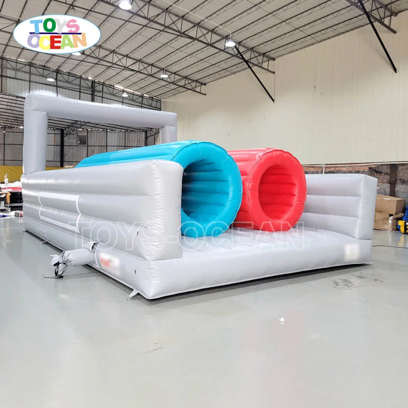 منزلق ومنصة قفز قابلة للنفخ مخ - مراجعة Water Slide Inflatable وسعره