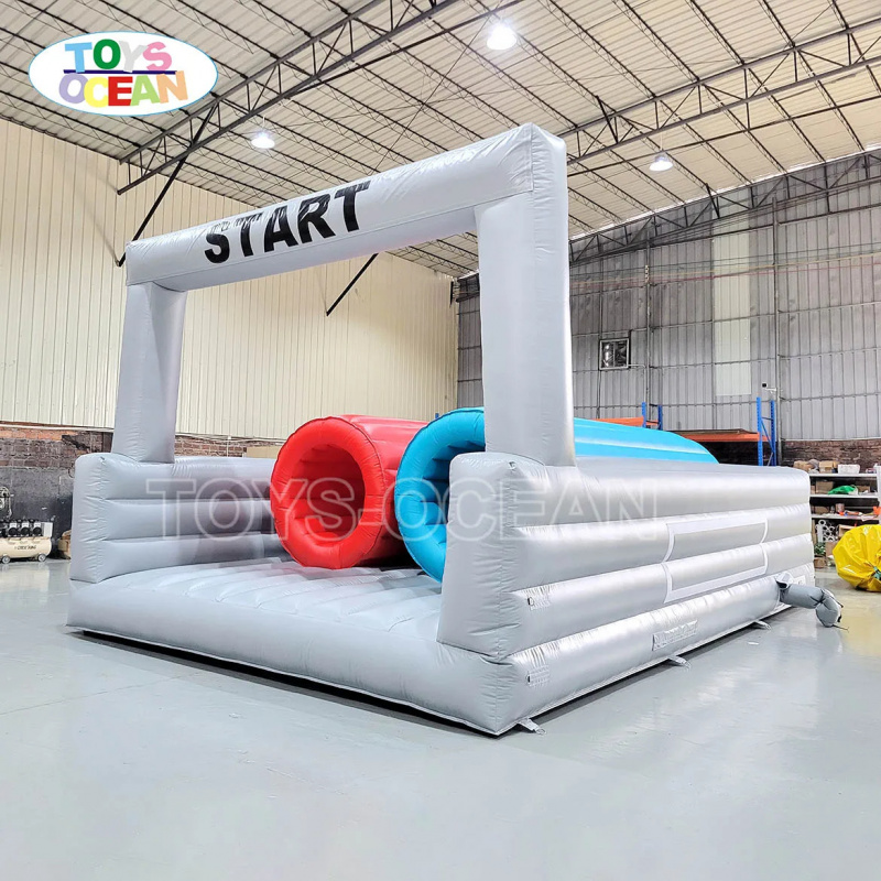 منزلق ومنصة قفز قابلة للنفخ مخ - مراجعة Water Slide Inflatable وسعره