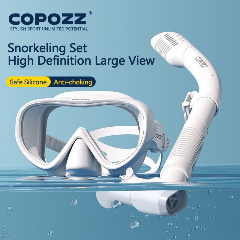 قناع غوص جديد من COPOZZ، قناع  - مراجعة Snorkel Mask Full Face وسعره