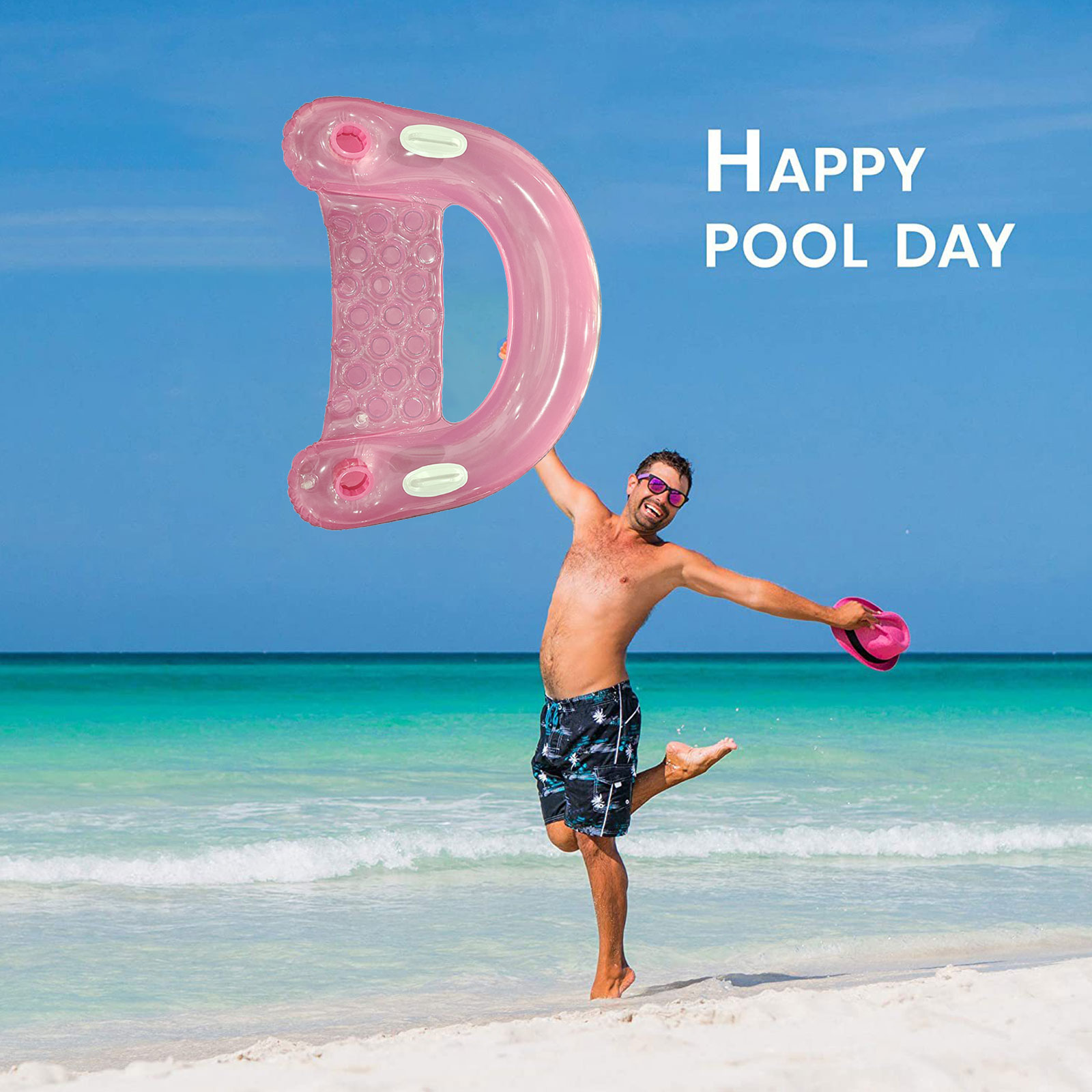 كرسي استرخاء مائي من مادة PVC  - مراجعة Pool Lounger Inflatable وسعره