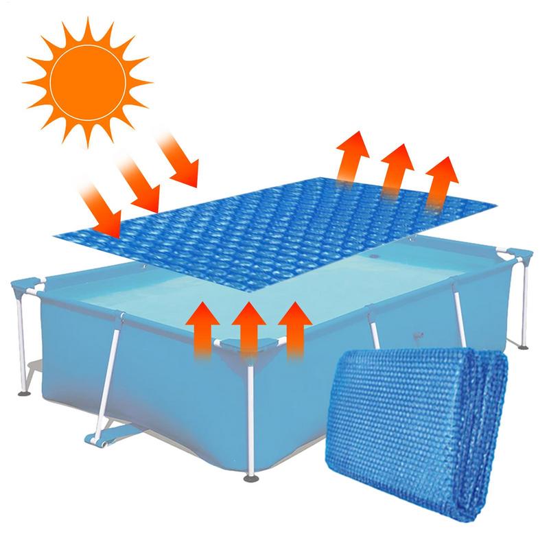 غطاء حمام السباحة بالطاقة الشم - مراجعة Pool Cover Waterproof وسعره