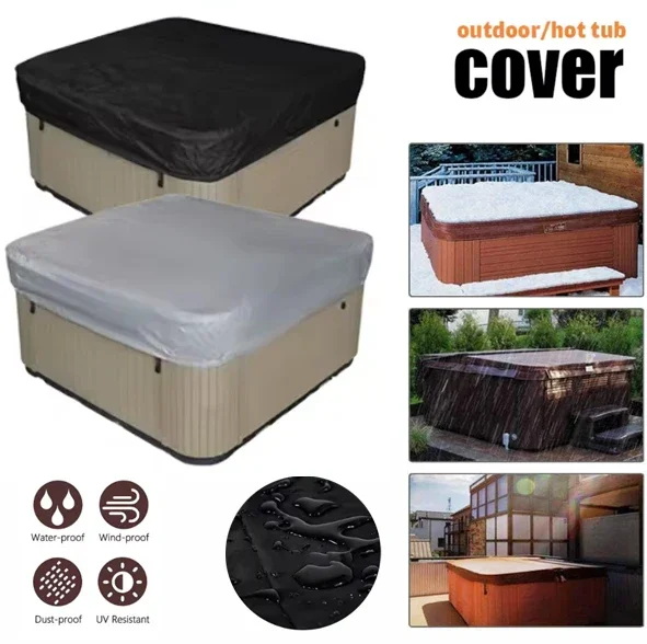 غطاء حماية لحوض الاستحمام السا - مراجعة Pool Cover Waterproof وسعره