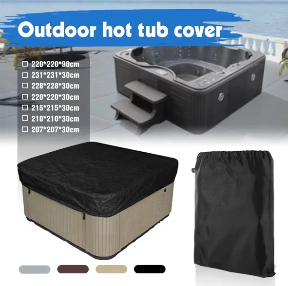 غطاء حماية لحوض الاستحمام السا - مراجعة Pool Cover Waterproof وسعره