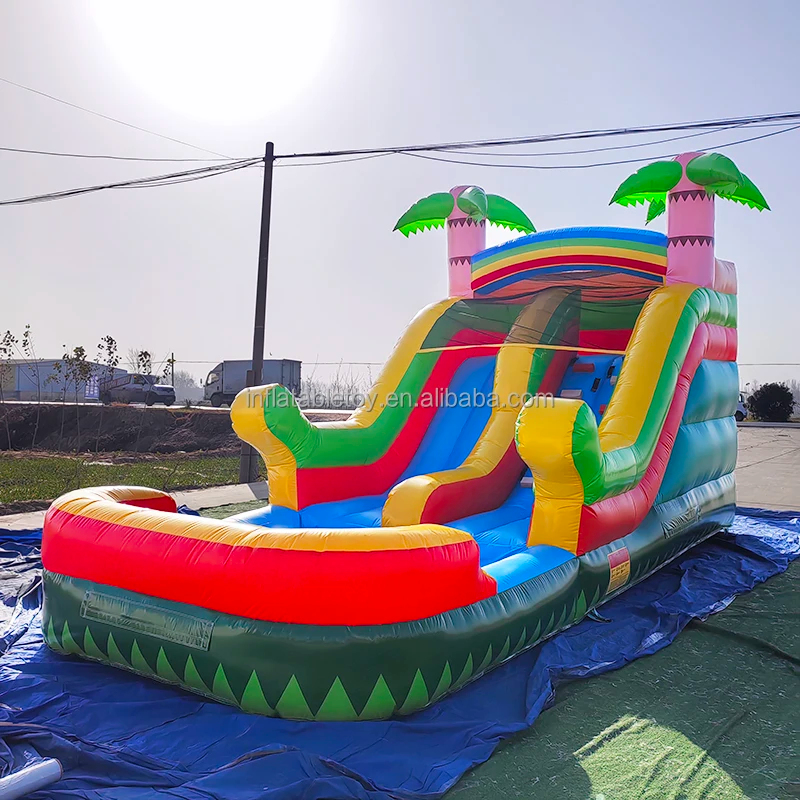 زحليقة مائية قابلة للنفخ من ال - مراجعة Water Slide Inflatable وسعره